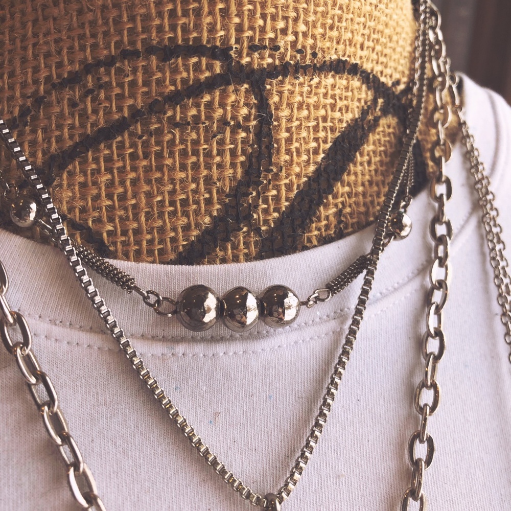 Vintage Silver Chain Bundle 2 - image 3